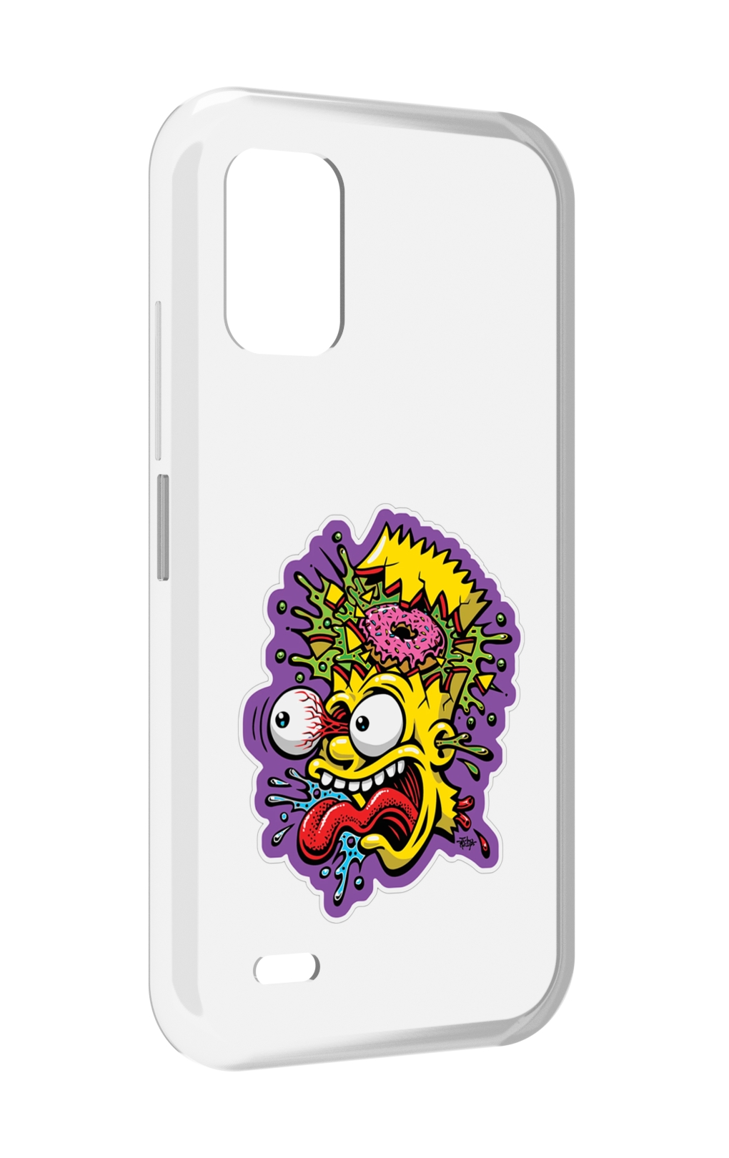 

Чехол MyPads Барт-Симпсон для UMIDIGI Bison GT2 / GT2 Pro, Прозрачный, Tocco