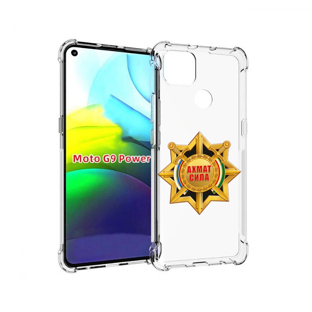

Чехол MyPads ахмат сила для Motorola Moto G9 Power, Прозрачный, Tocco