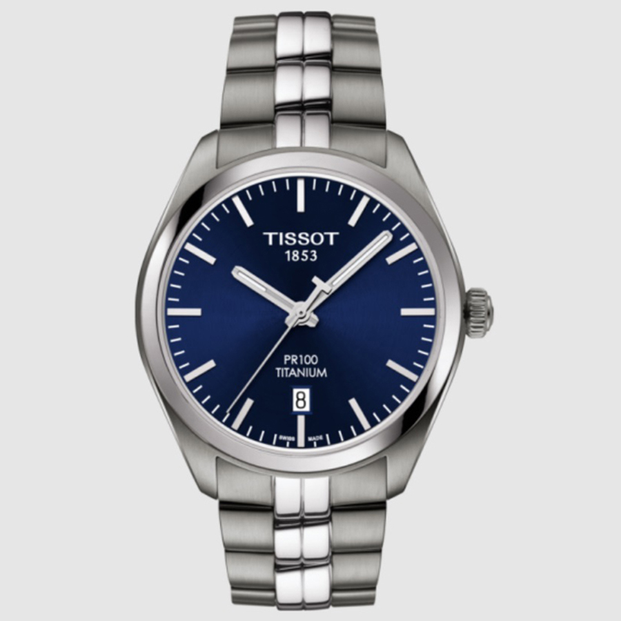 

Часы наручные мужские TISSOT PR 100 TITANIUM QUARTZ, PR 100 TITANIUM QUARTZ