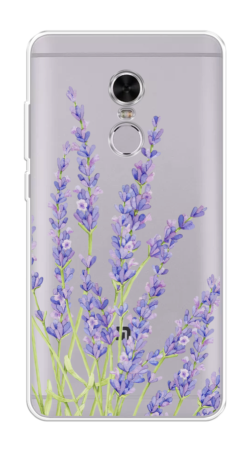 

Чехол на Xiaomi Redmi Note 4 "Лавандовые стебли", Фиолетовый;зеленый, 31850-1
