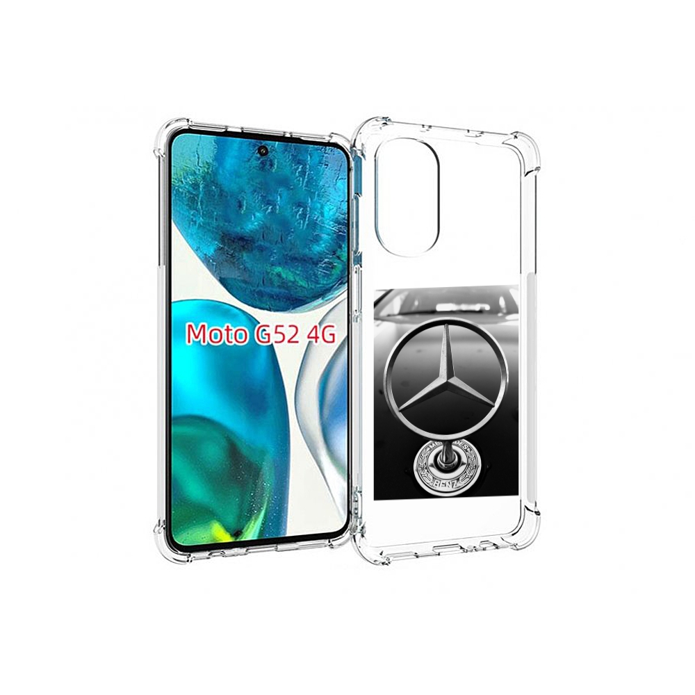 

Чехол MyPads mercedes 6 мужской для Motorola Moto G82 / Moto G52, Прозрачный, Tocco