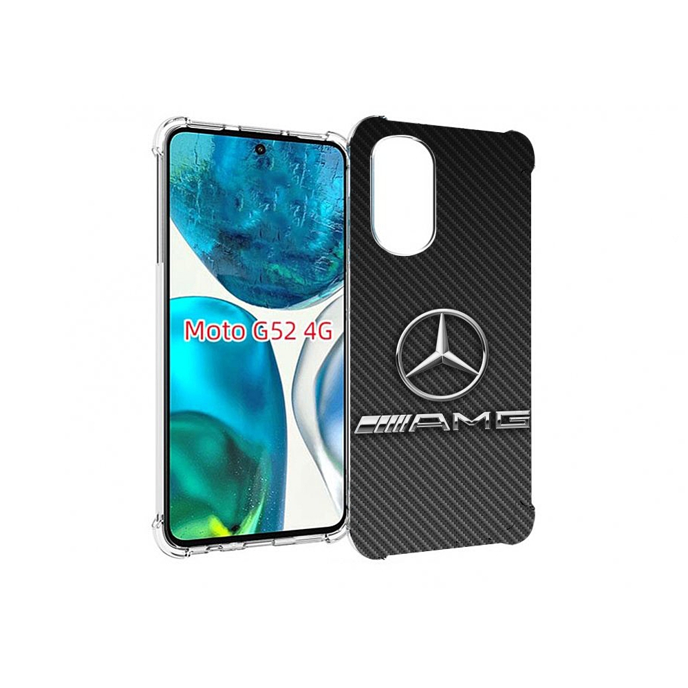 

Чехол MyPads мерседес амг мужской для Motorola Moto G82 / Moto G52, Прозрачный, Tocco