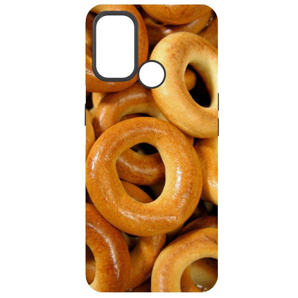 

Чехол-накладка Krutoff Soft Case Сушки для Oppo A53 (2020), Черный