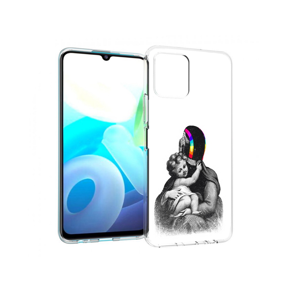 

Чехол MyPads Tocco для Vivo Y15s защитник в шлеме (PT224456.390.350), Прозрачный, Tocco