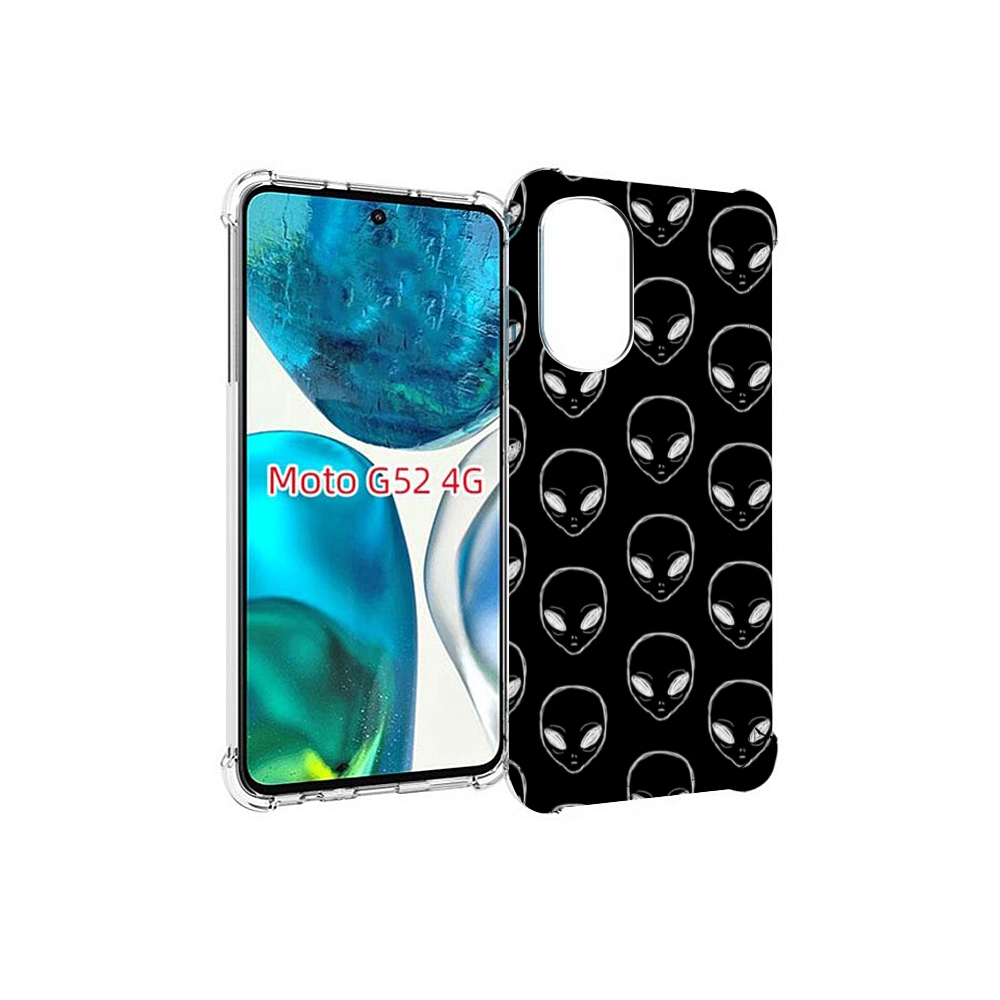 

Чехол MyPads мини-инопланетяне для Motorola Moto G82 / Moto G52, Прозрачный, Tocco