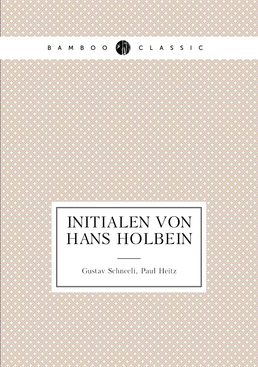 

Initialen Von Hans Holbein