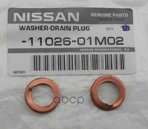 

Шайба Сливной Пробки N16 R20 P12 Y60 Y61 K12 D22 NISSAN 1102601m02