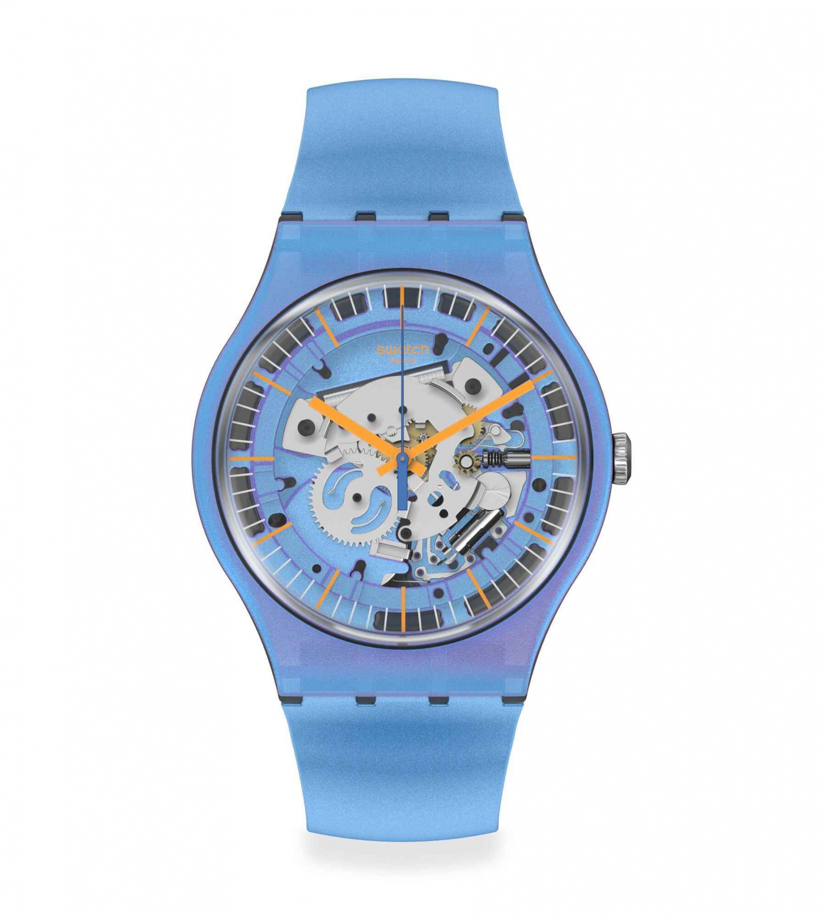 фото Часы наручные унисекс swatch shimmer blue