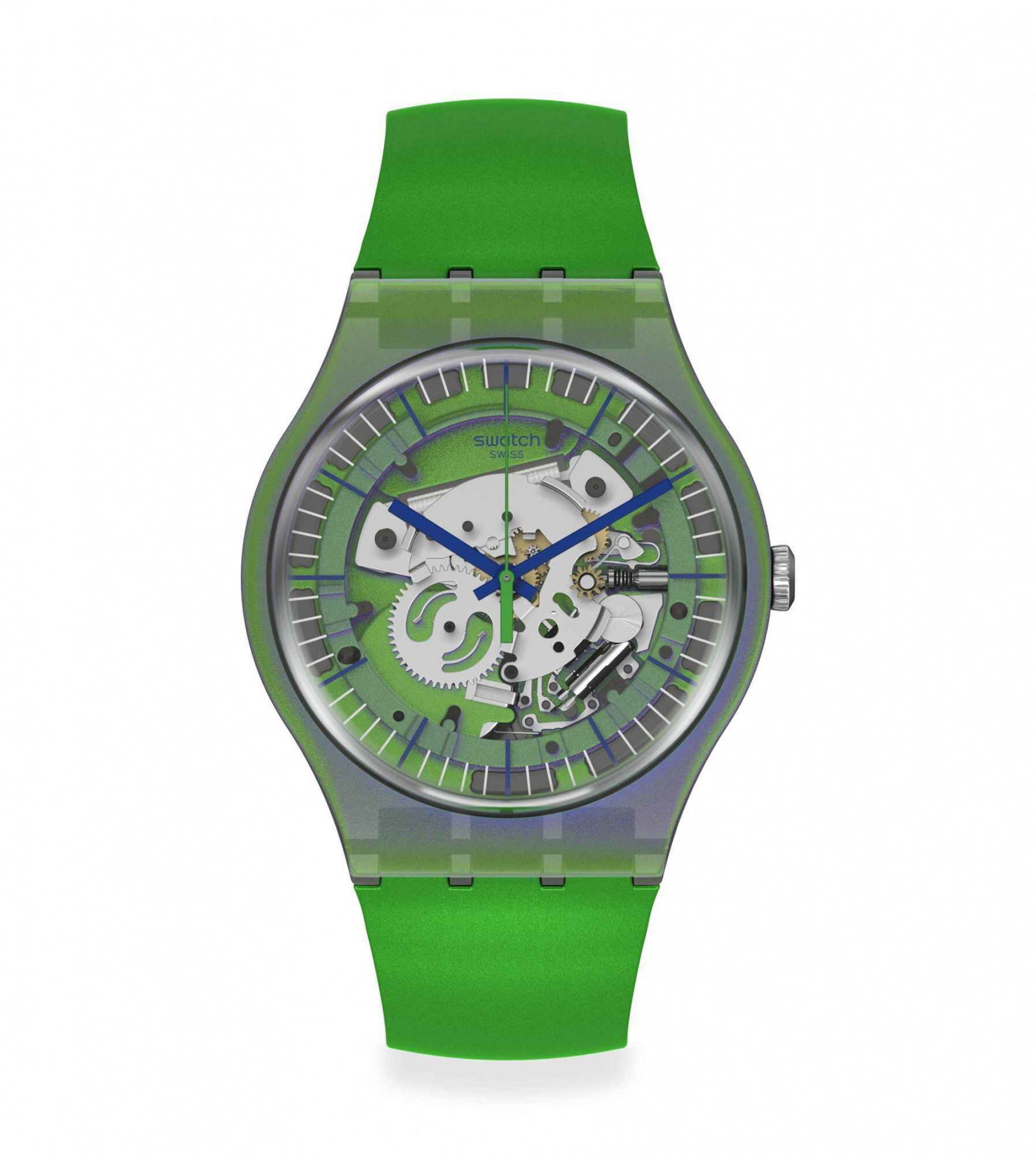

Часы наручные унисекс SWATCH SHIMMER GREEN, SHIMMER GREEN