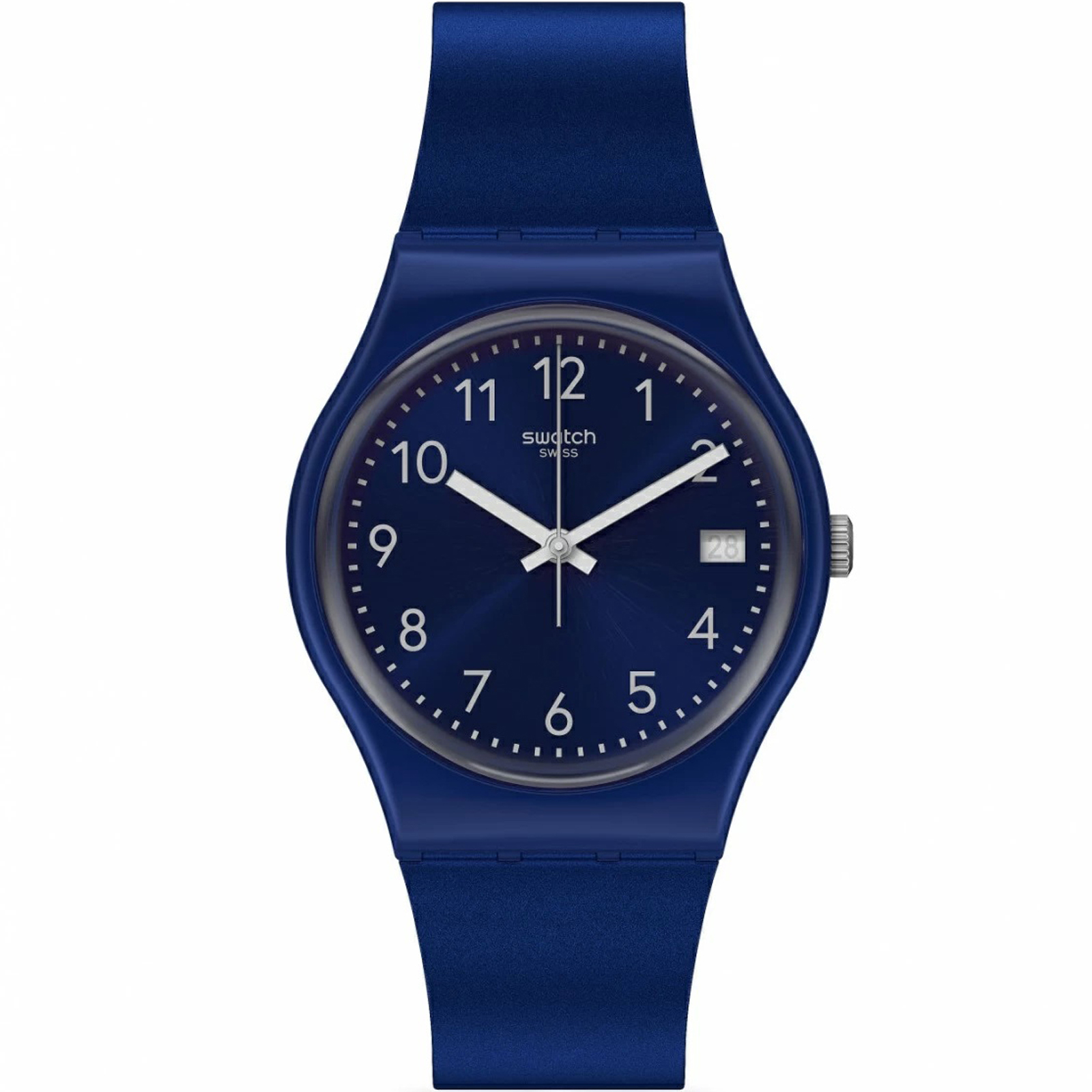 

Часы наручные унисекс SWATCH SILVER IN BLUE, SILVER IN BLUE