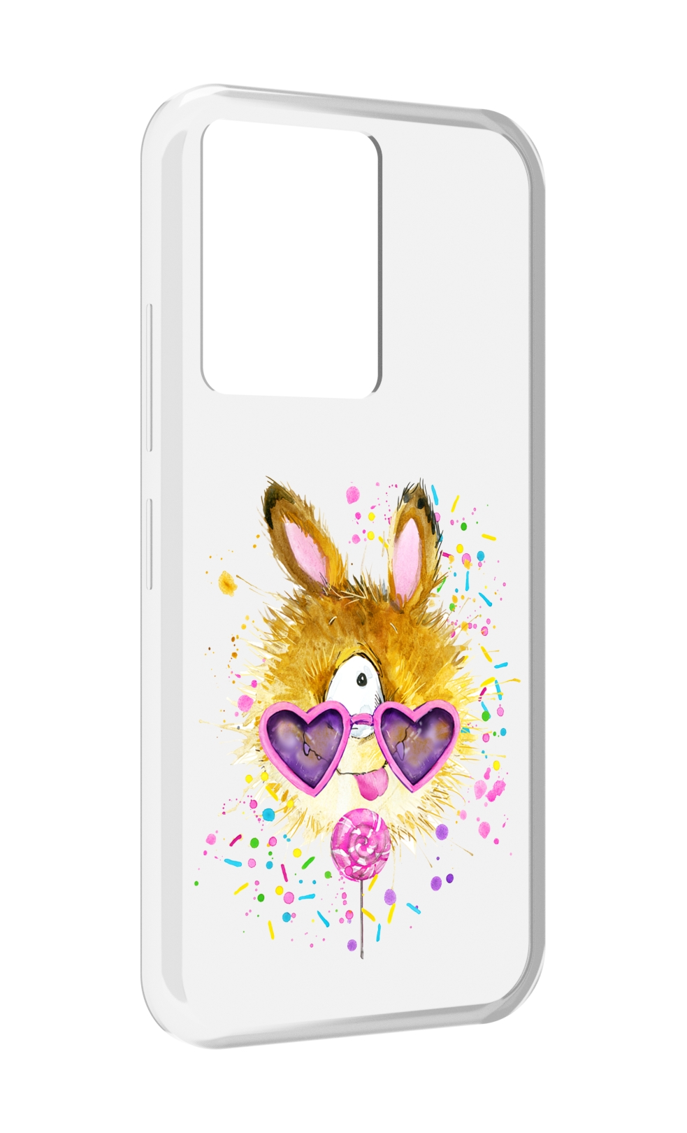 

Чехол MyPads Чупя для Infinix Note 12 5G X671 / Note 12 Pro 5G, Прозрачный, Tocco