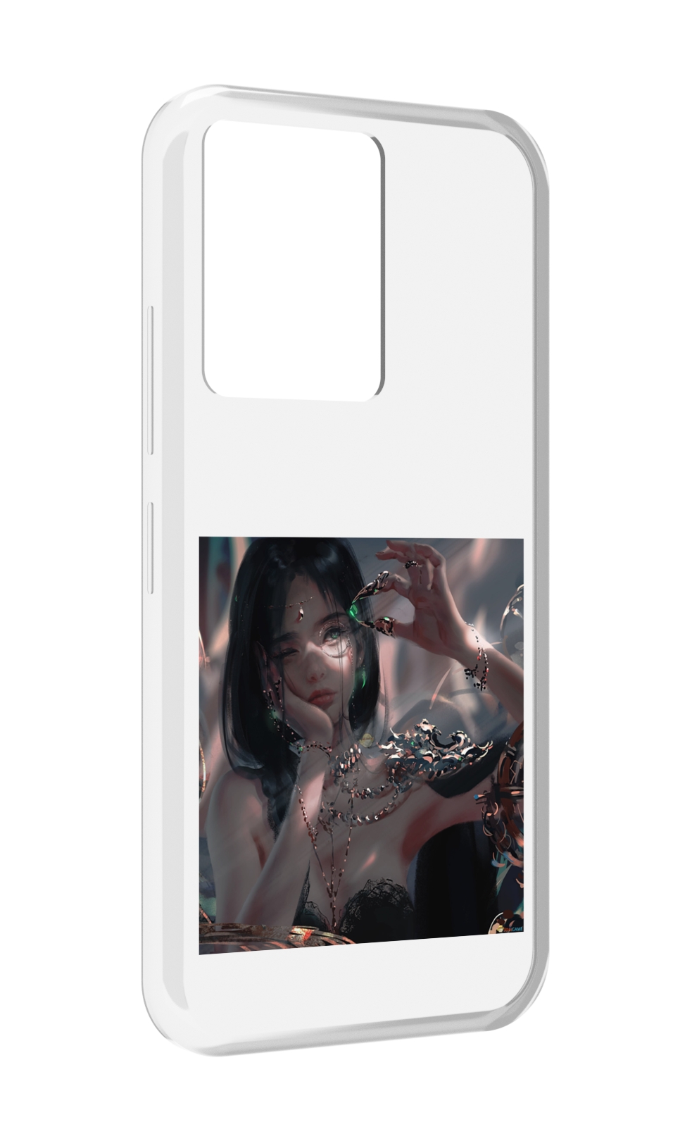 

Чехол MyPads девушка-с-алмазом для Infinix Note 12 5G X671 / Note 12 Pro 5G, Прозрачный, Tocco