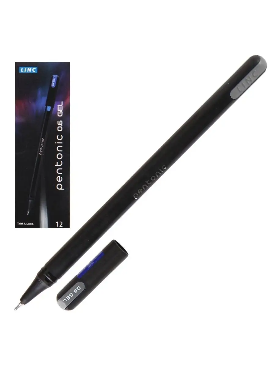 

Гелевая ручка Golden Quill, синия, pen18-cls111