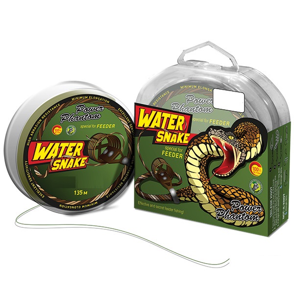 

Шнур Power Phantom WaterSnake PE 135m, защитно-коричневый #1,2 (10,9кг), 0,18mm, PPPEWSB13512