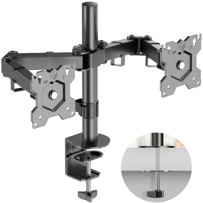 Кронштейн для монитора 13"-32" ONKRON D221E настольный, до 16 кг, чёрный