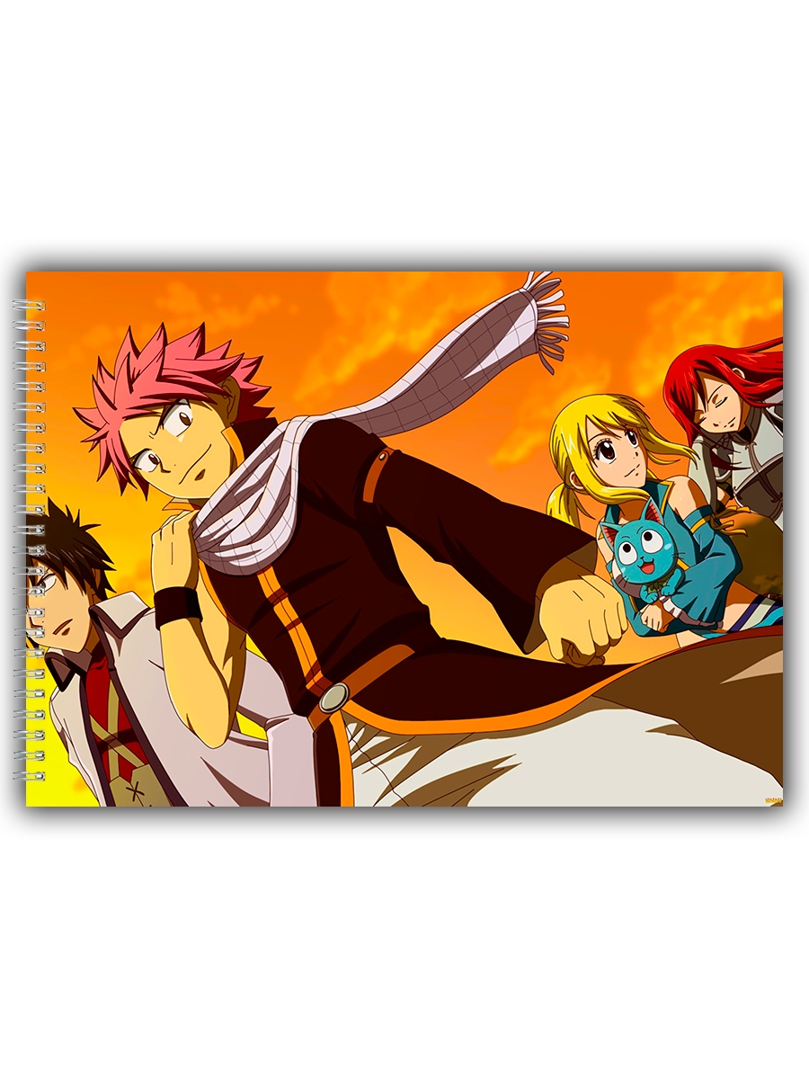 

Альбом для рисования DRABS Fairy Tail команда Нацу