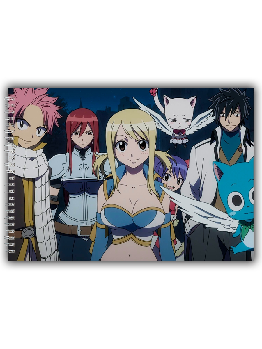 

Альбом для рисования DRABS Fairy Tail фильм 2006