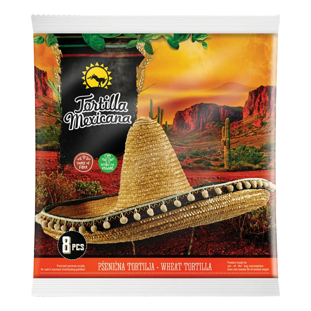 

Тортилья Tortilla Mexicana пшеничная 320 г