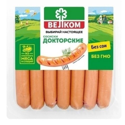 

Сосиски Велком Докторские 240 г