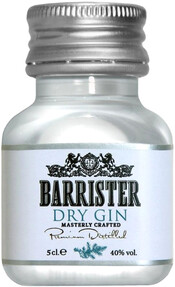 

Джин Barrister Dry Gin 40% 50 мл