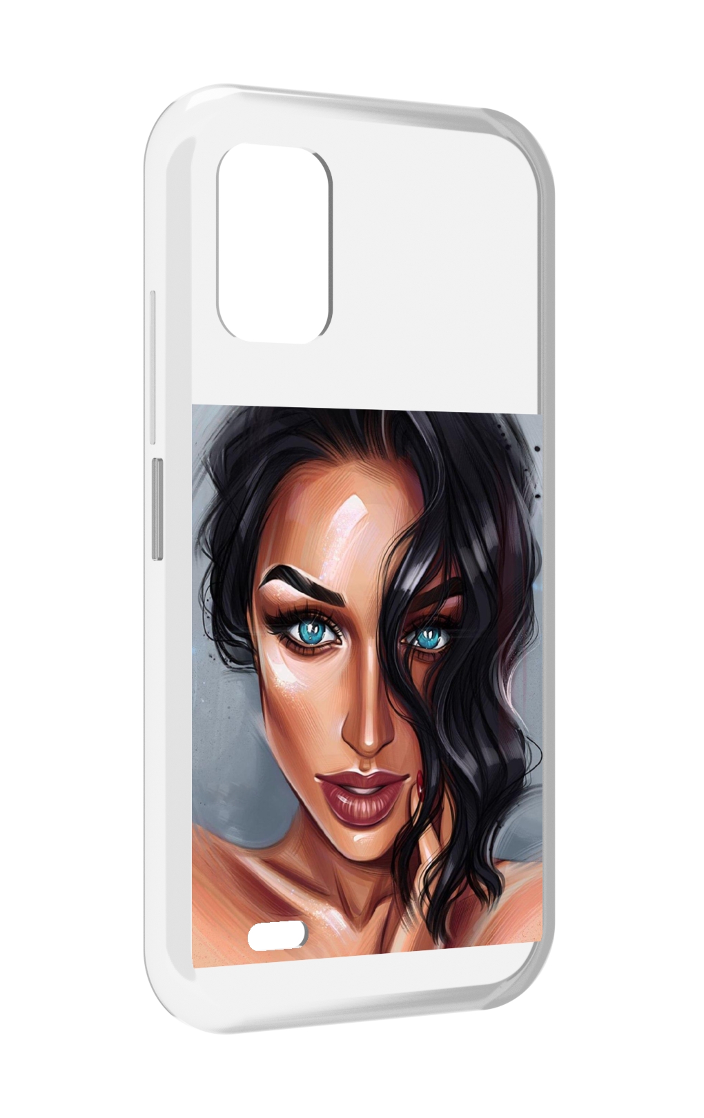 

Чехол MyPads Брюнетка для UMIDIGI Bison GT2 / GT2 Pro, Прозрачный, Tocco
