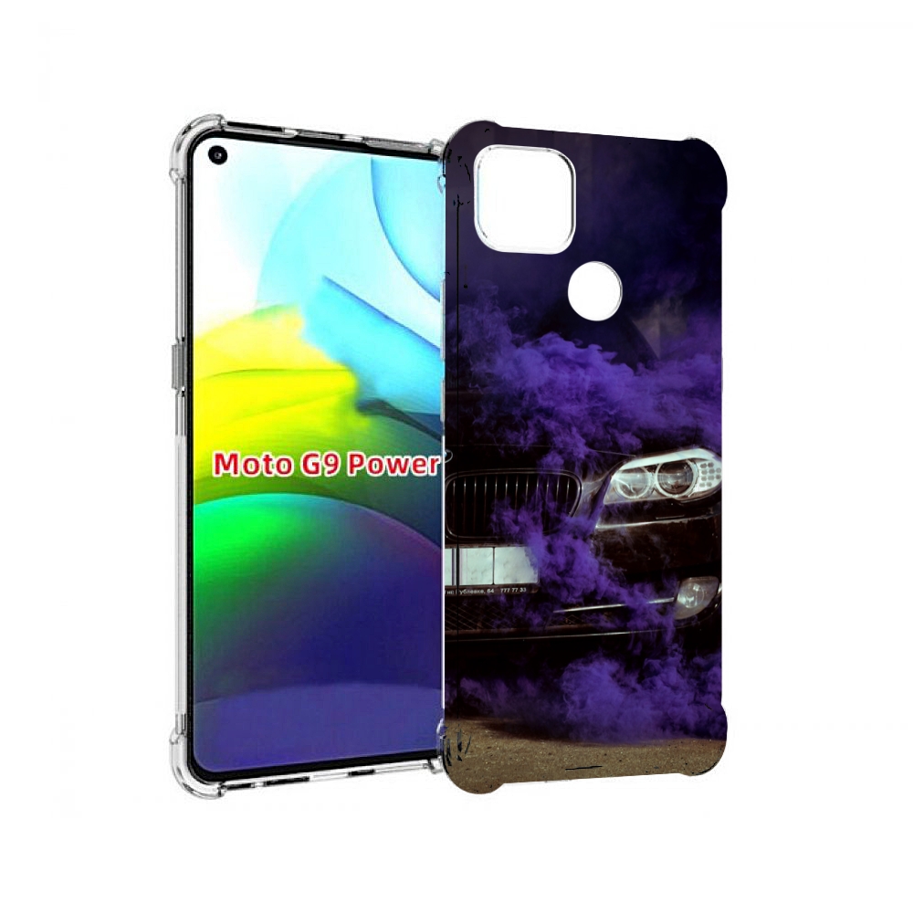 

Чехол MyPads бмв-с-фиолетовым-дымом мужской для Motorola Moto G9 Power, Прозрачный, Tocco