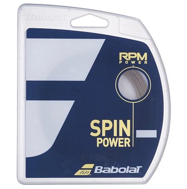 фото Струна для тенниса babolat 12m rpm power 241139-336, brown, 1.25