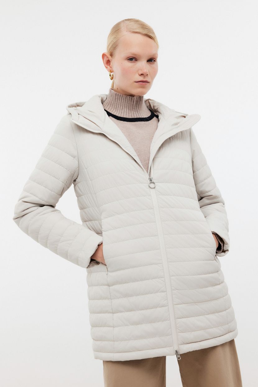 

Куртка женская Baon B0322701 серая XL, Серый, B0322701