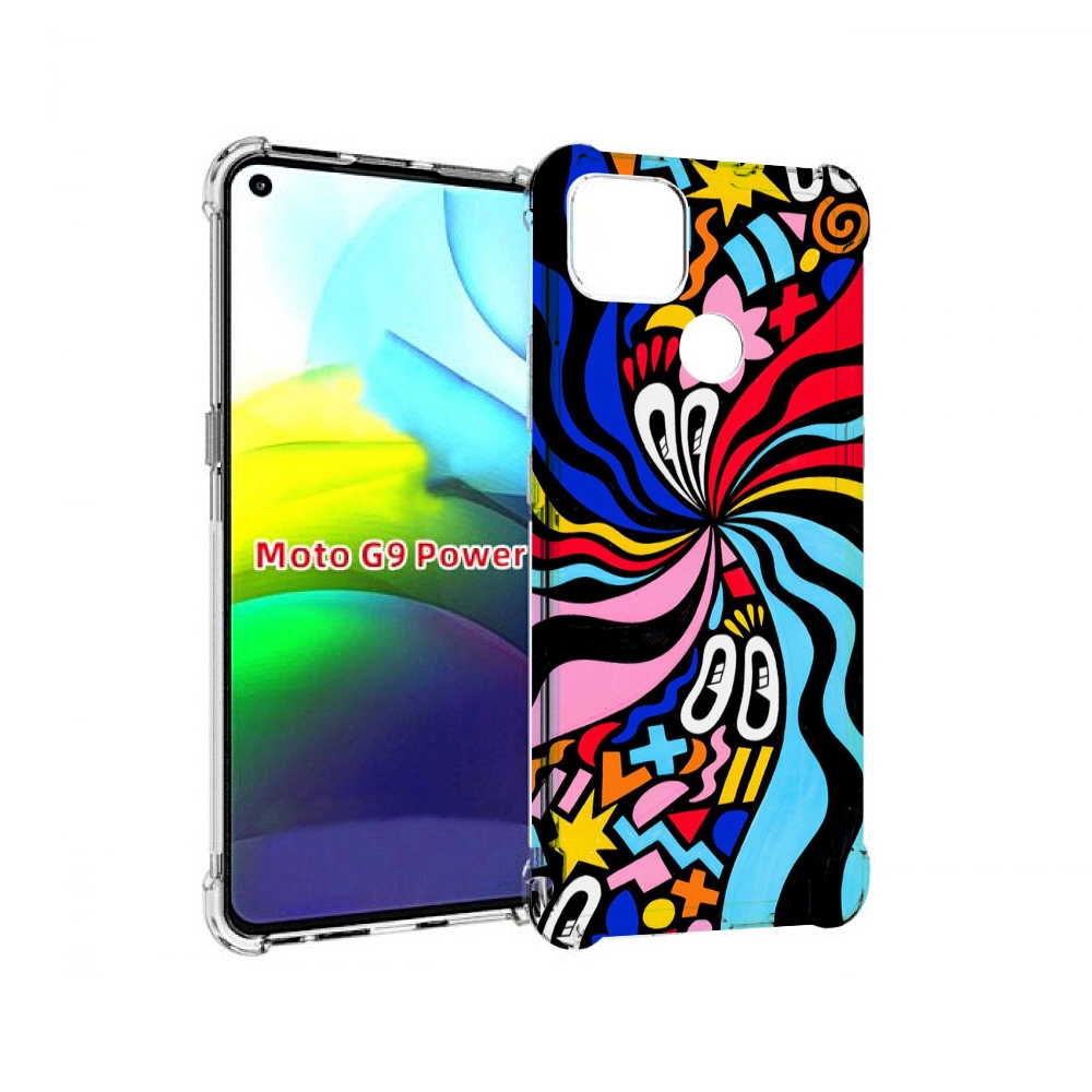 

Чехол MyPads волнистая-абстракция для Motorola Moto G9 Power, Прозрачный, Tocco