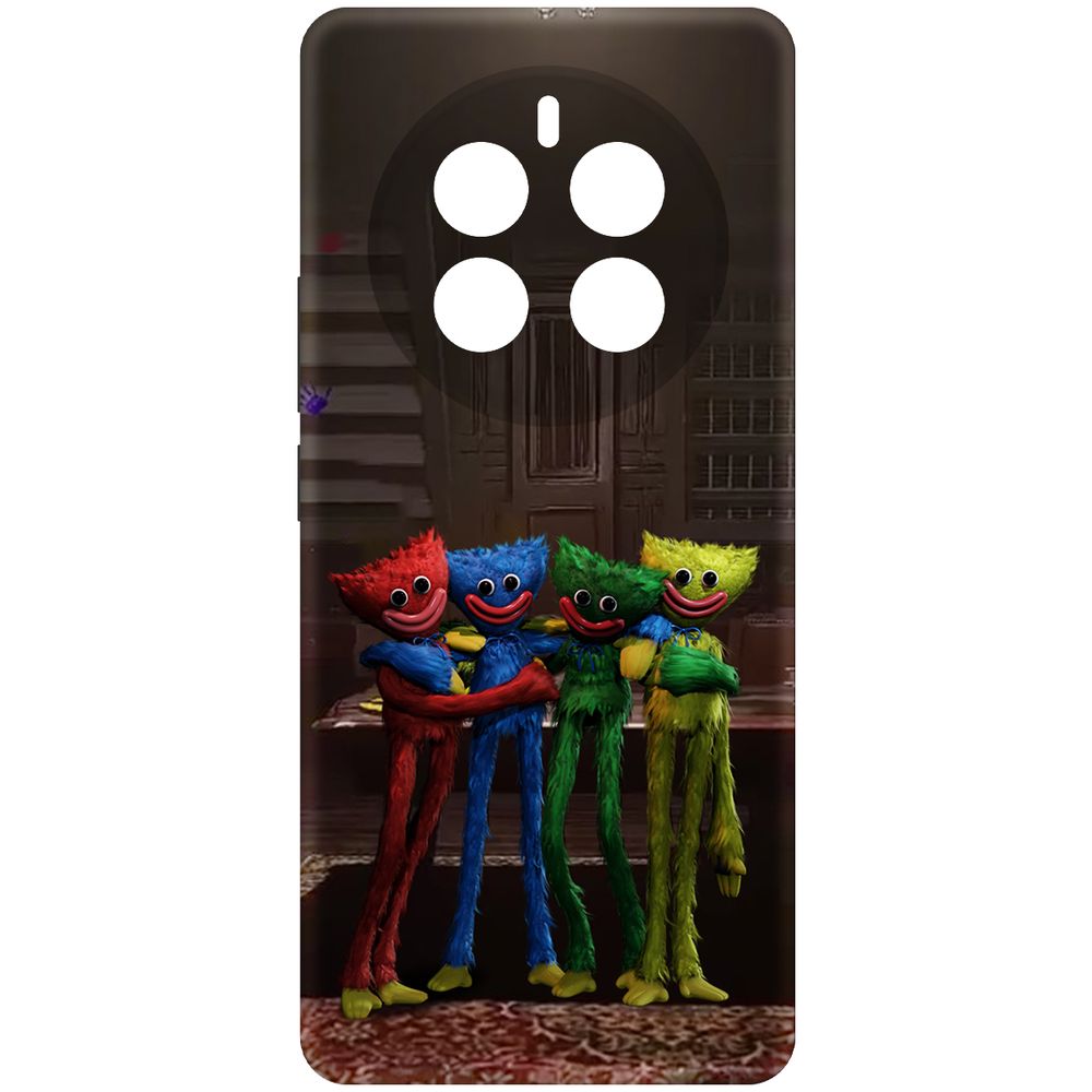 

Чехол-накладка Krutoff Soft Case Хаги Ваги - Мини-Хаги для Realme 12 Pro 5G черный