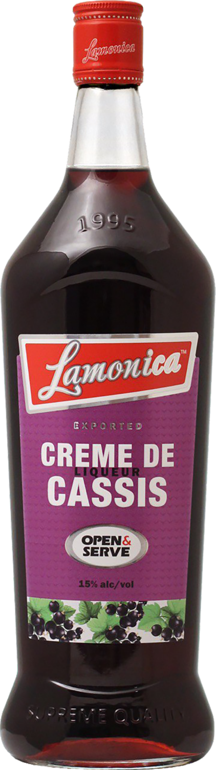 

Ликер Ладога Lamonica Creme de Cassis 15% 0,85л