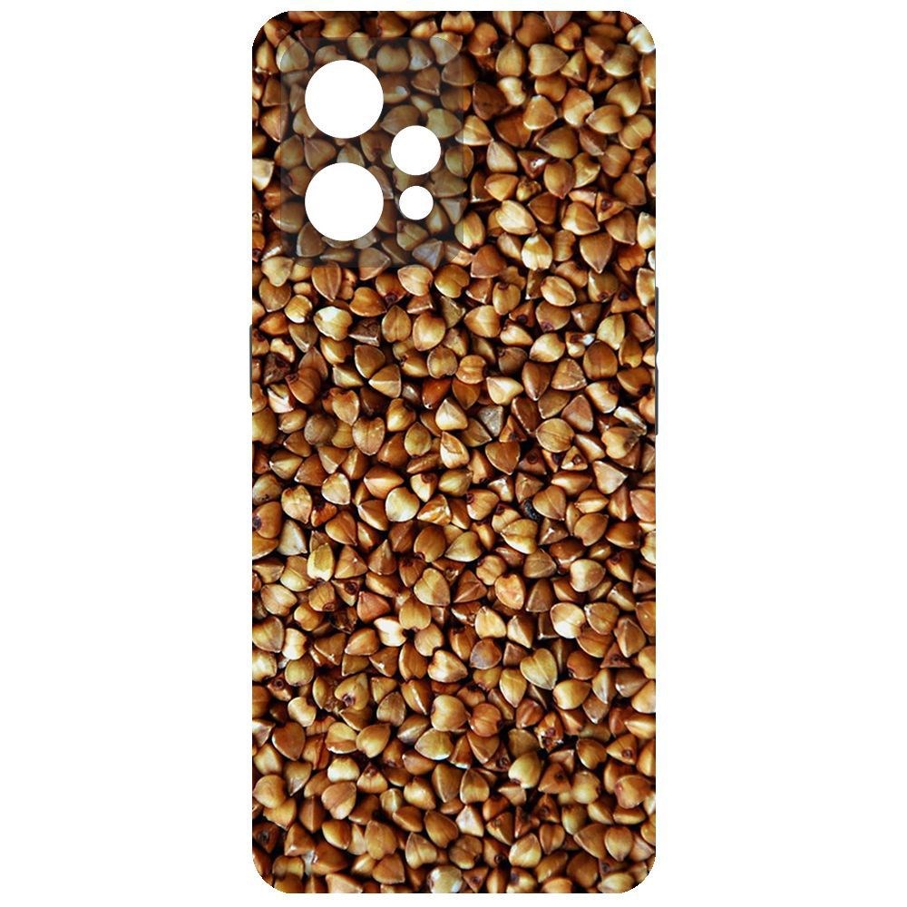 

Чехол-накладка Krutoff Soft Case Гречка для Realme 9 Pro+, Черный