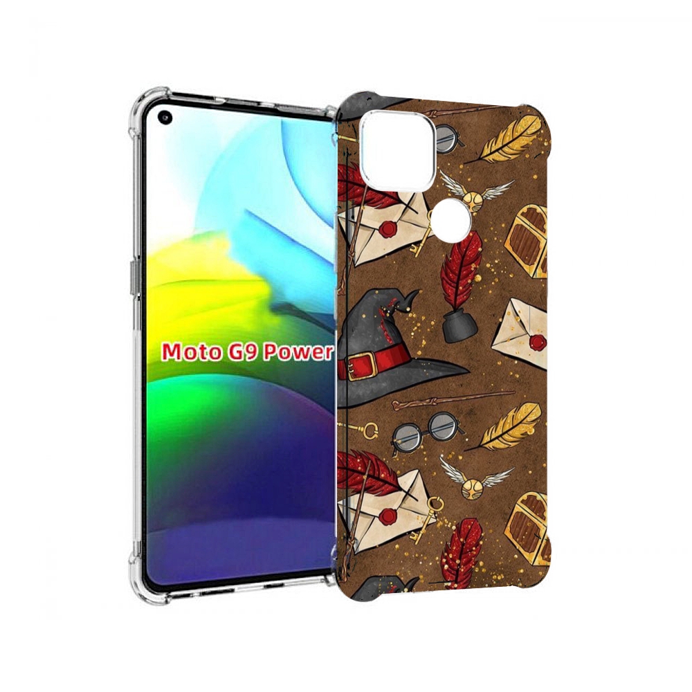 

Чехол MyPads гарри-поттер-вайб для Motorola Moto G9 Power, Прозрачный, Tocco