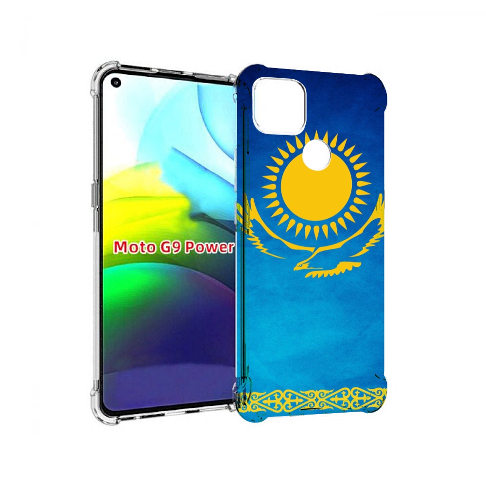 

Чехол MyPads герб и флаг казахстана для Motorola Moto G9 Power, Прозрачный, Tocco