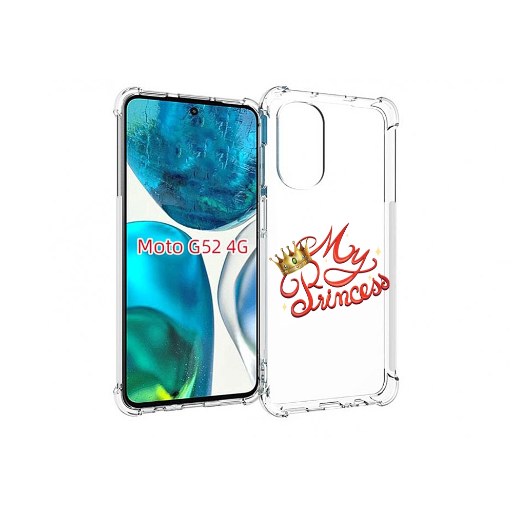 

Чехол MyPads моя-принцесска детский для Motorola Moto G82 / Moto G52, Прозрачный, Tocco