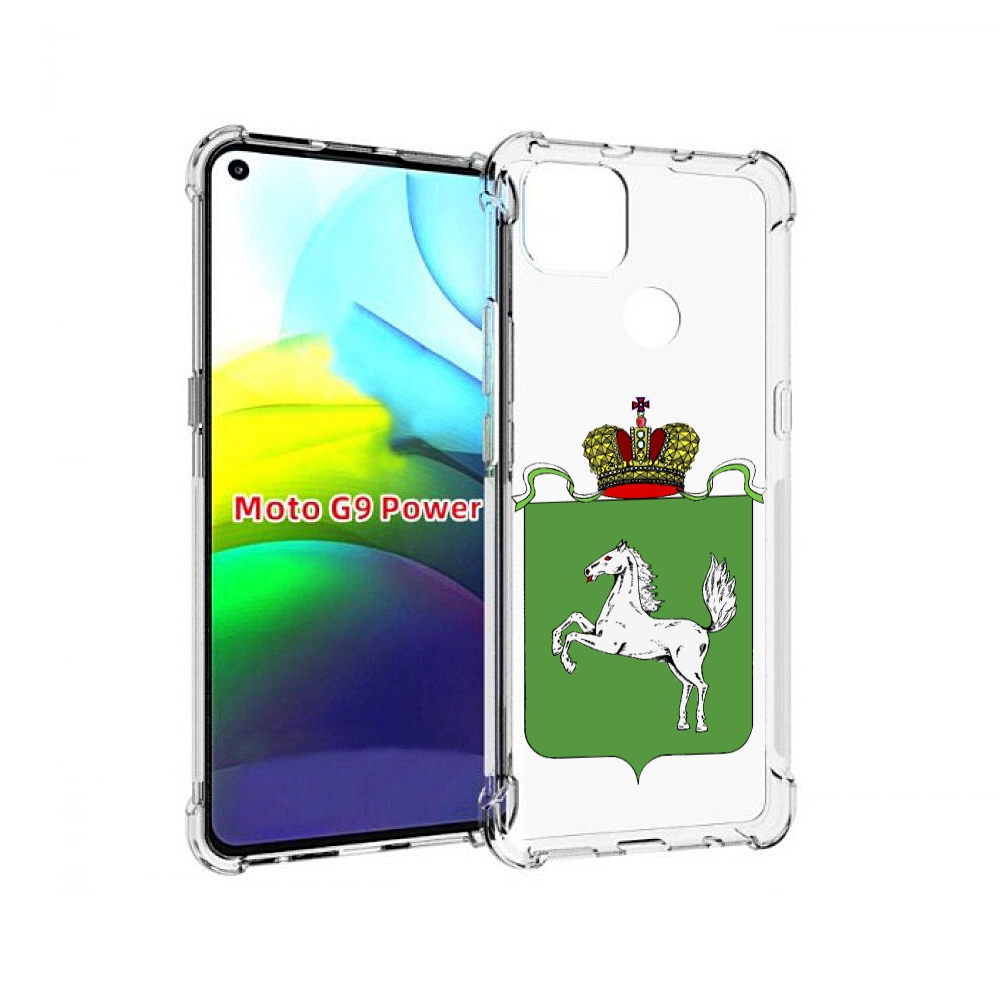 

Чехол MyPads герб томская область для Motorola Moto G9 Power, Прозрачный, Tocco