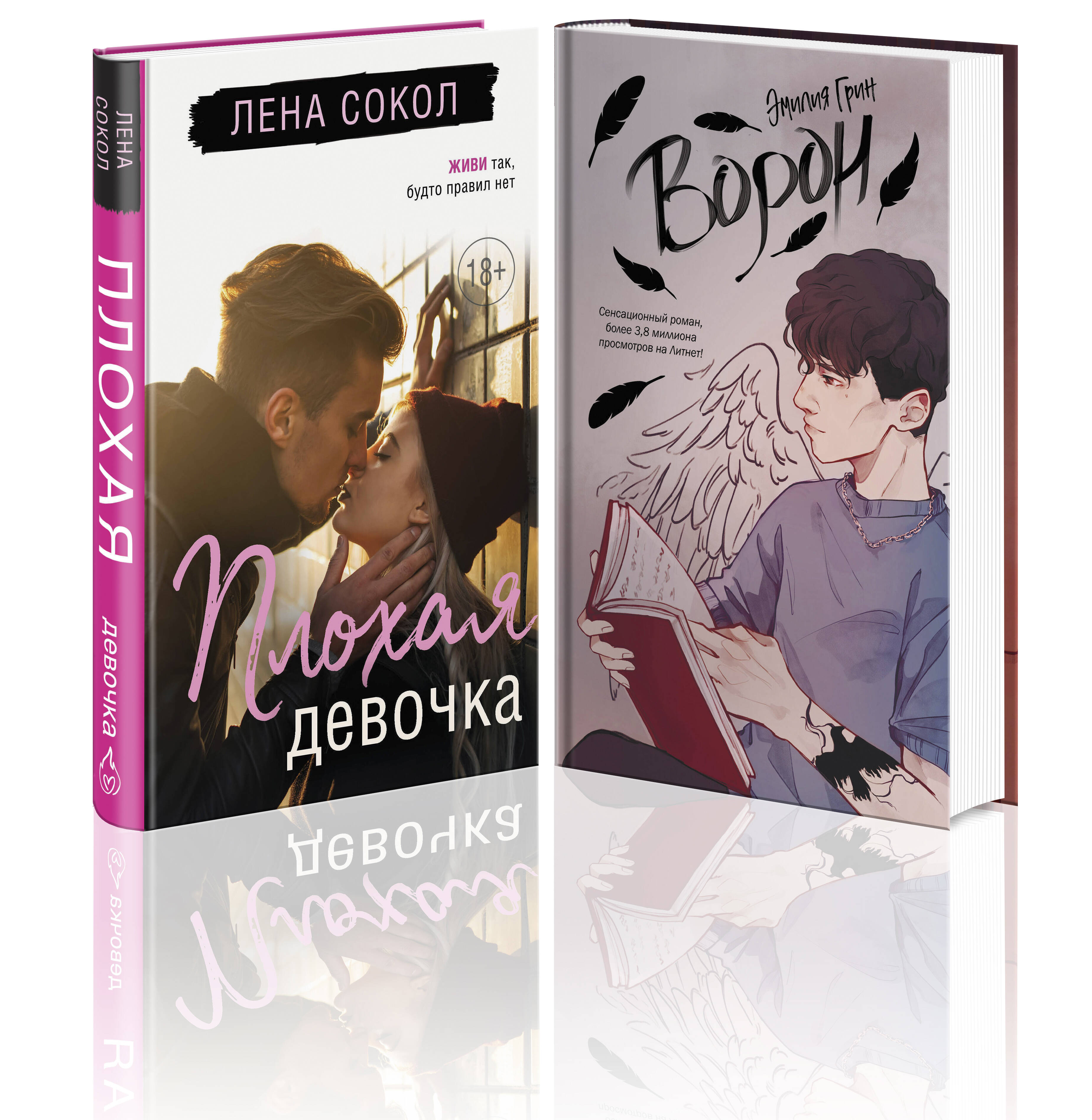 

Темные Притяжения: две книги о Плохих Парнях: Плохая девочка. На крыльях любви. Ворон