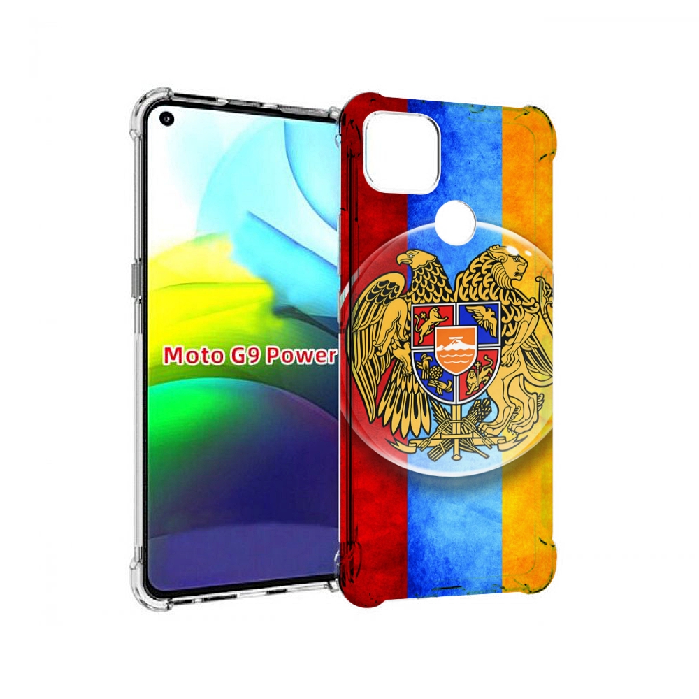 

Чехол MyPads герб флаг армении для Motorola Moto G9 Power, Прозрачный, Tocco
