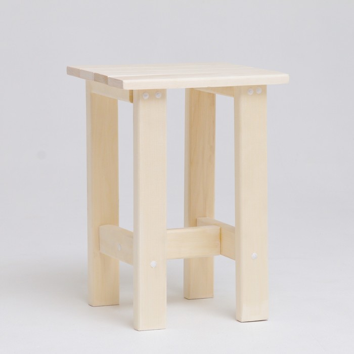 

Табурет для бани из липы 28х28х40 см