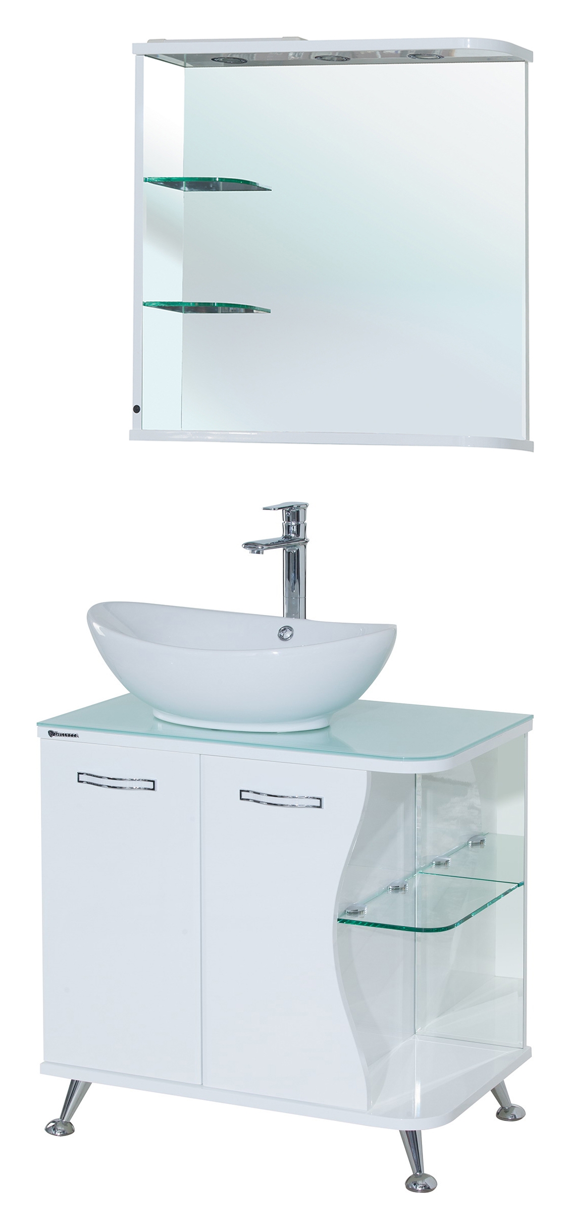 

Bellezza Мебель для ванной Bellezza Рио 70 L белая