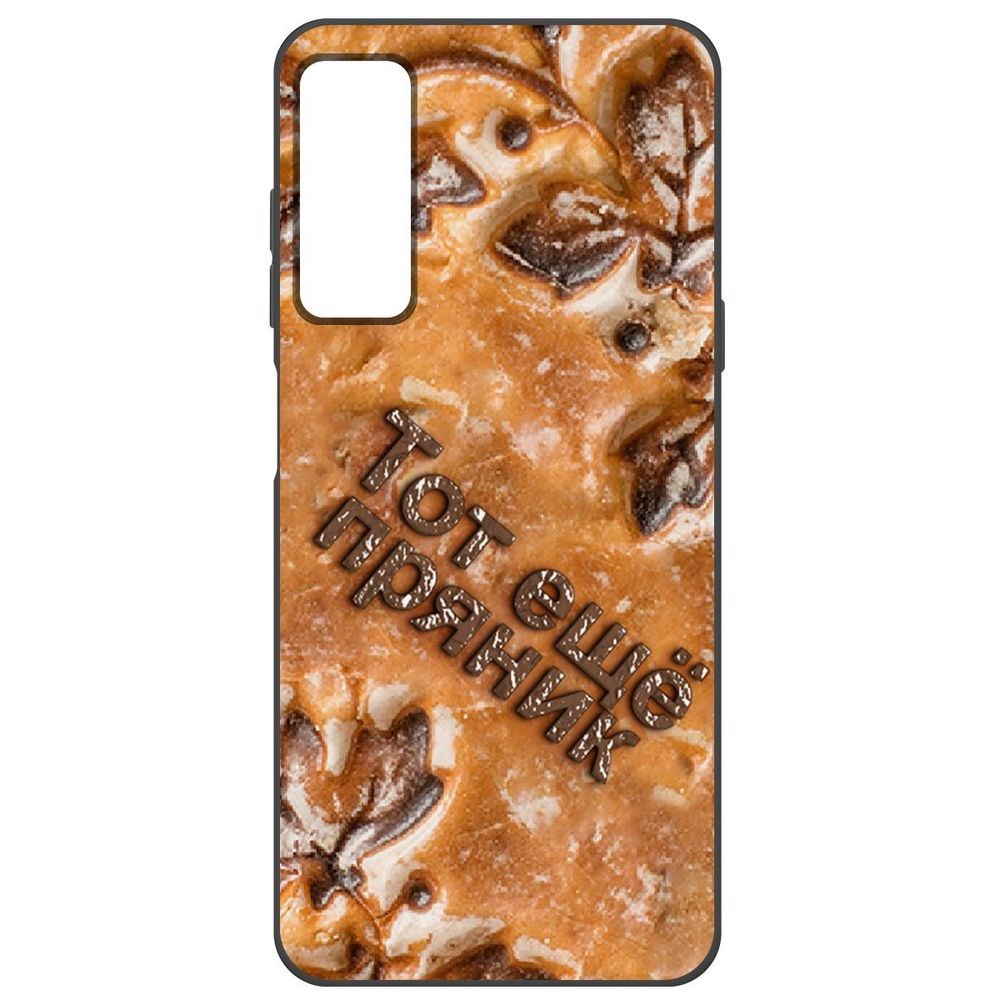 

Чехол-накладка Krutoff Soft Case Пряник для TCL 20S, Черный