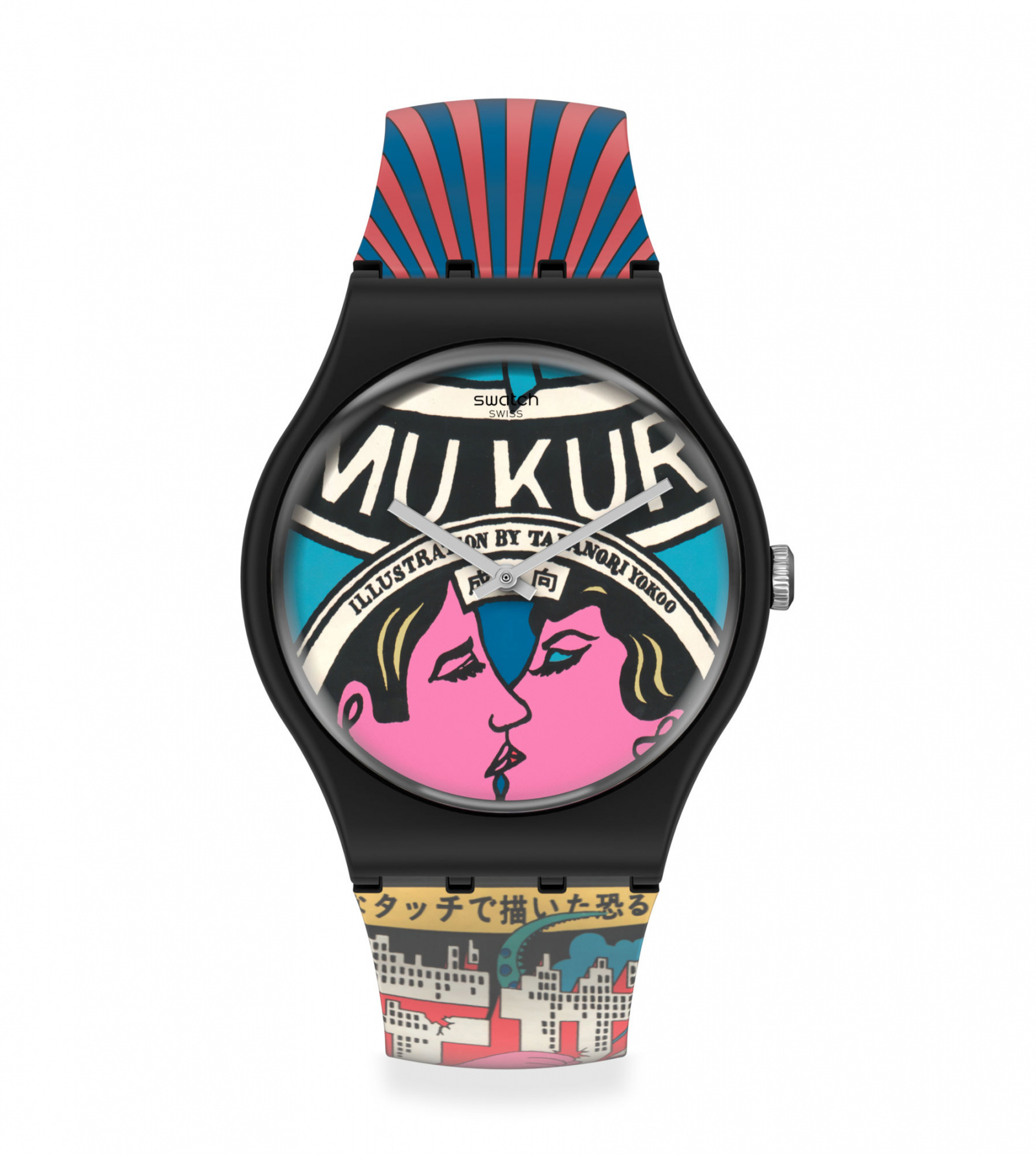 

Часы наручные унисекс SWATCH THE CITY AND DESIGN, THE CITY AND DESIGN