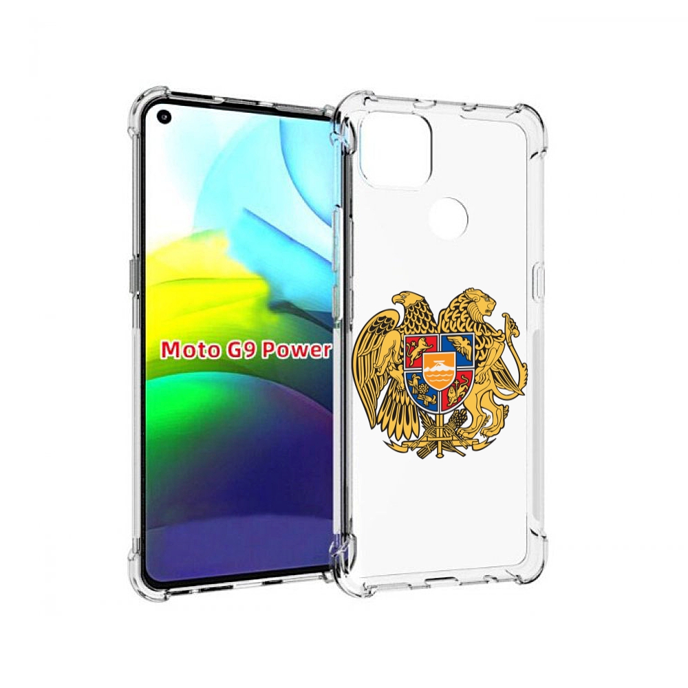 

Чехол MyPads герб-армении для Motorola Moto G9 Power, Прозрачный, Tocco