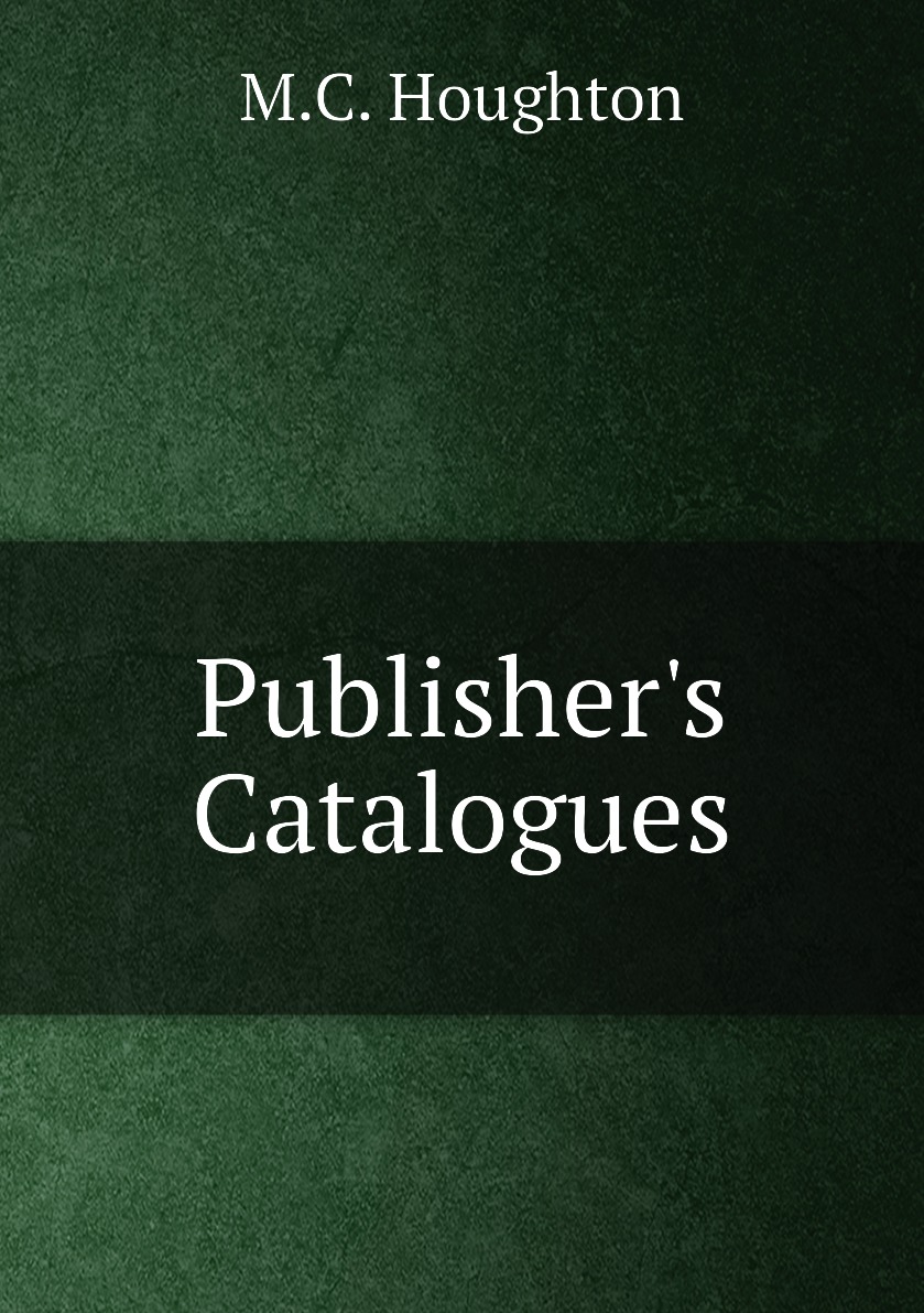

Publisher's Catalogues