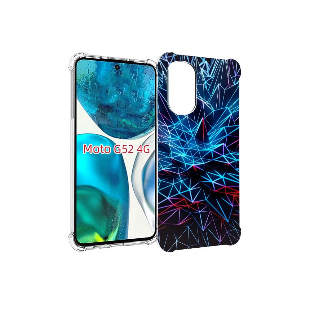 

Чехол MyPads неоновая-абстракция для Motorola Moto G82 / Moto G52, Прозрачный, Tocco