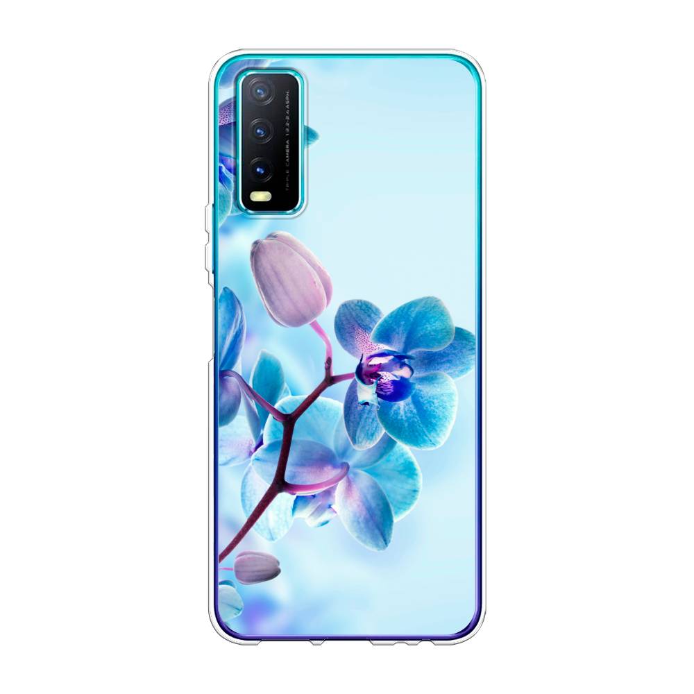 

Чехол Awog на Vivo Y20 "Голубая орхидея", Разноцветный, 263650-8