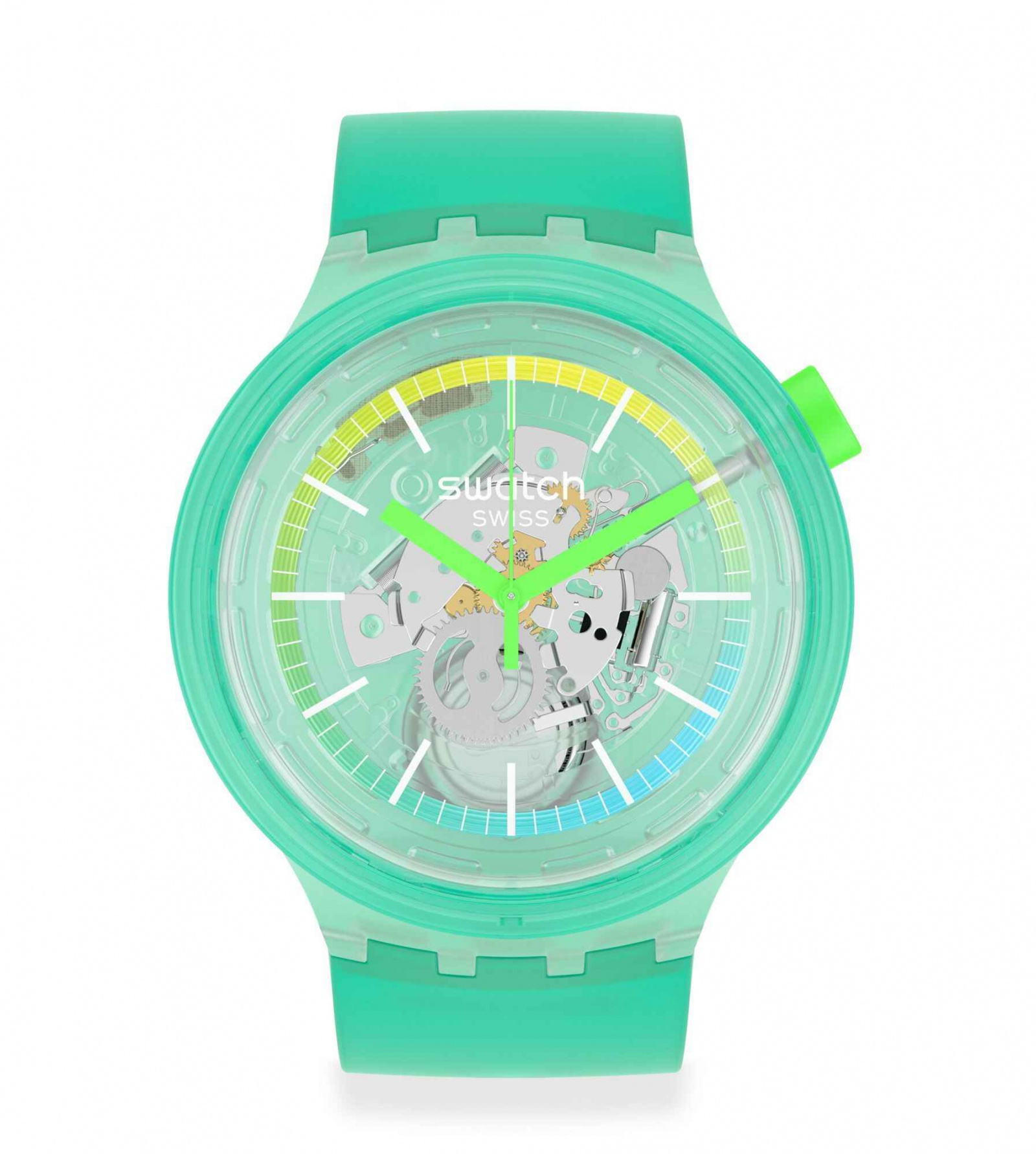 

Наручные часы Swatch SO27L100-5300 turquoise pay, TURQUOISE PAY