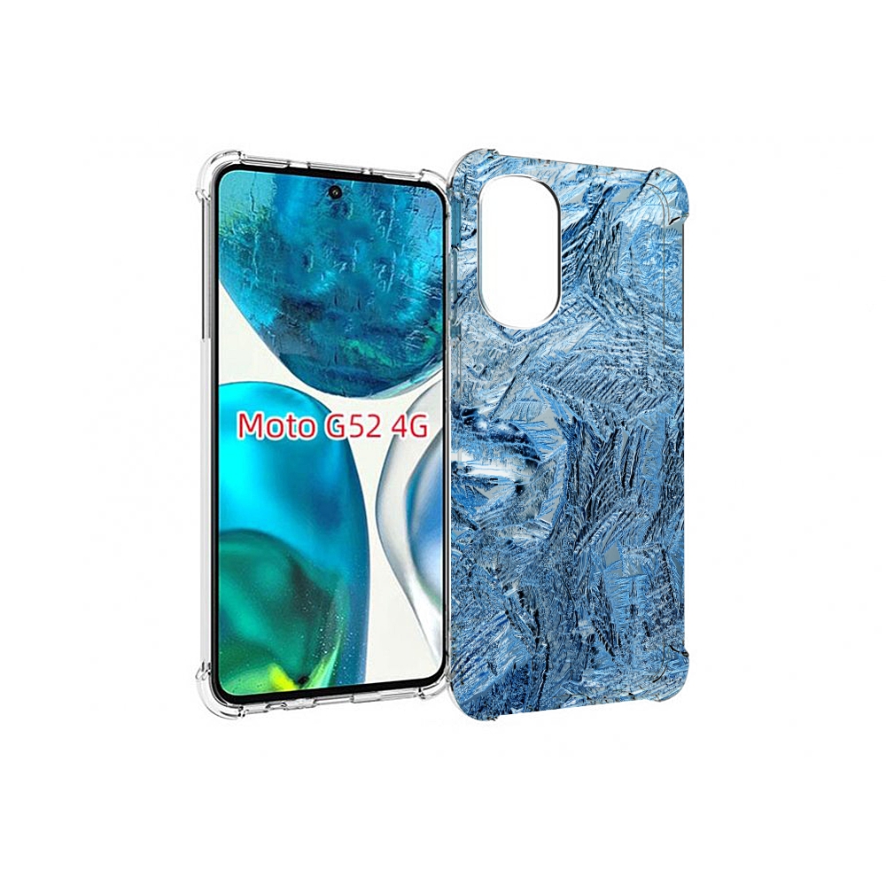 

Чехол MyPads обледенение для Motorola Moto G82 / Moto G52, Прозрачный, Tocco