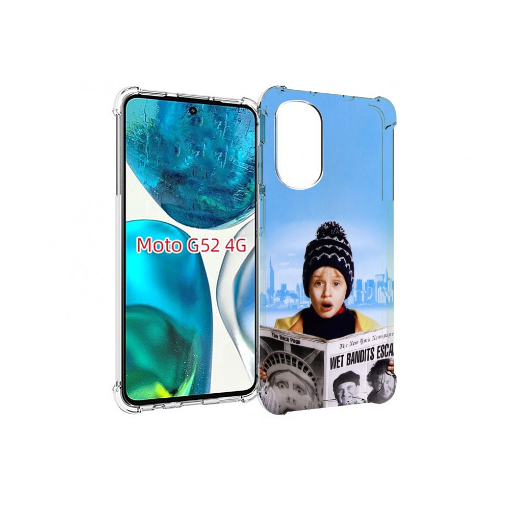 

Чехол MyPads один-дома-детский для Motorola Moto G82 / Moto G52, Прозрачный, Tocco