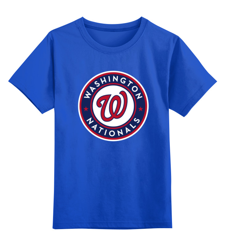 

Детская футболка классическая Printio Washington nationals, р. 128, Синий, 0000000660753